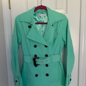 Mint rain jacket